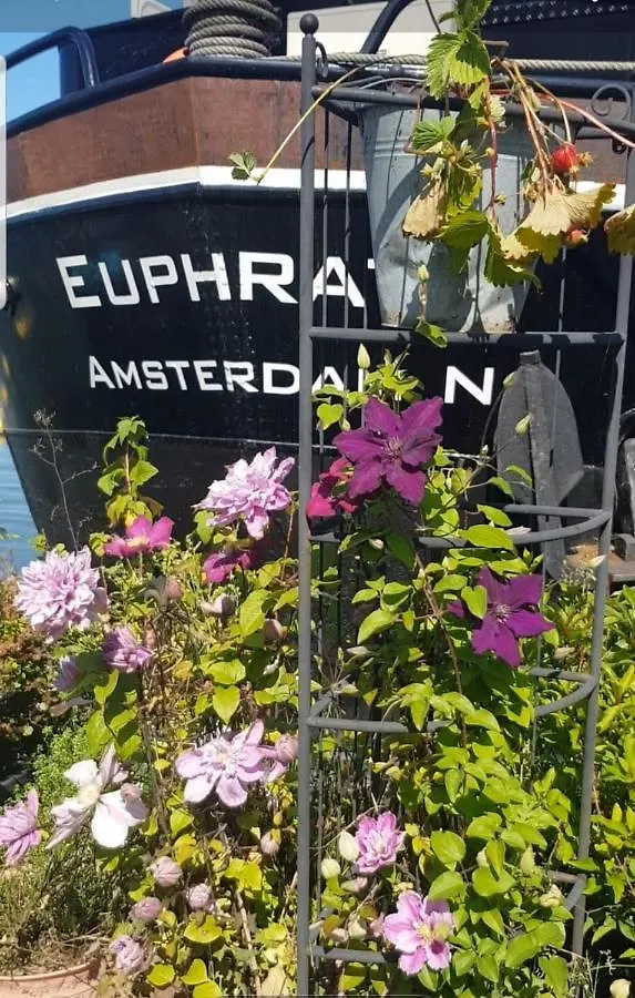 Frühstückspension Bed and Breakfast Wheelhouse Euphrate Houseboat Diemerbrug